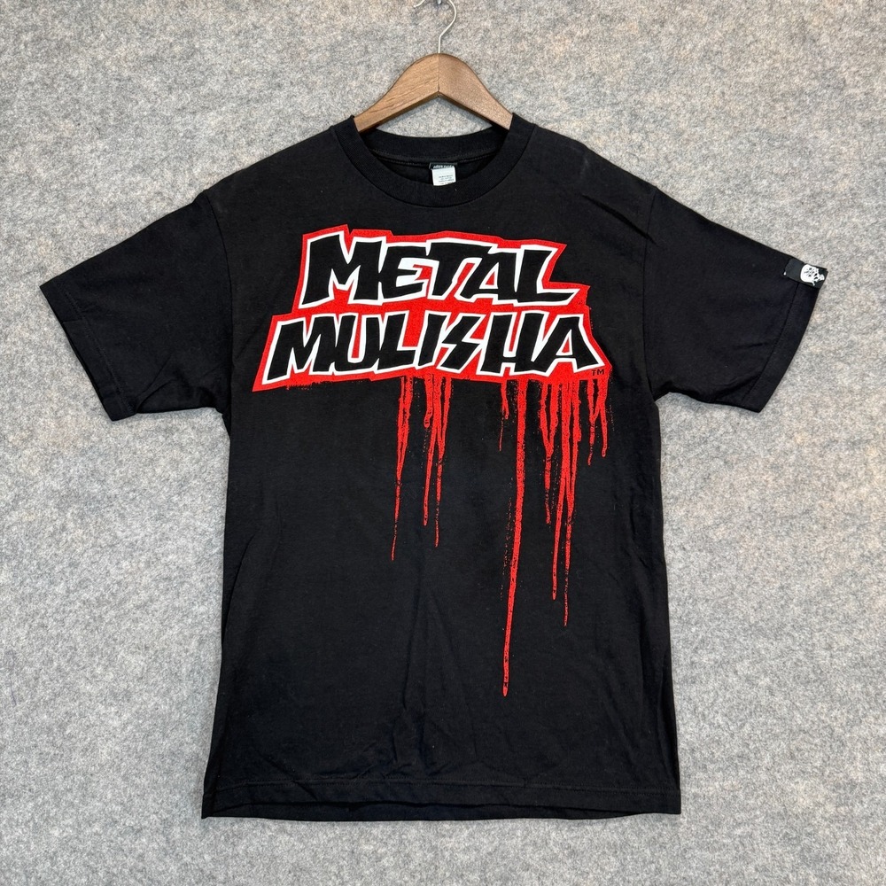 Vintage Metal Mulisha T Shirt Mens Medium Motocross Punk Grunge‎ Graphic 90s Y2k